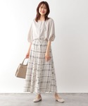 「GLOBAL WORK」 半袖ブラウス M ...の詳細画像3