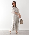 「GLOBAL WORK」 半袖ブラウス M ...の詳細画像4