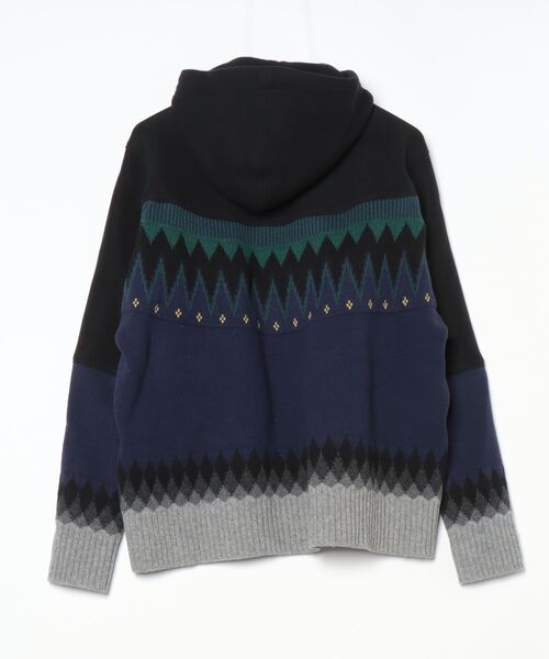 sacai（サカイ） ジップアップパーカー 1 ブルー メンズ : ZOZOTOWN