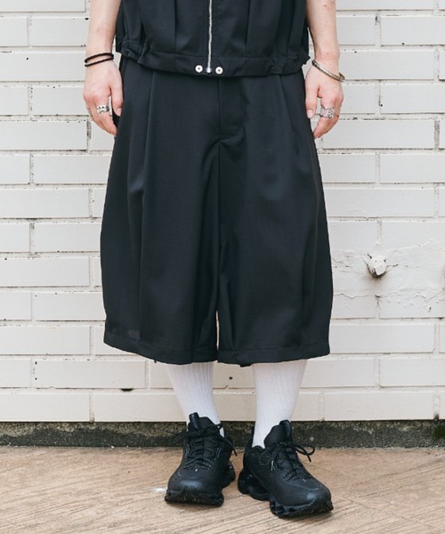 CONZ スラックス summer ballon shorts/バルーンシルエット/ショーツ