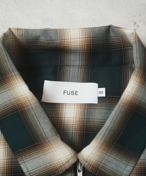 「FUSE」 半袖シャツ 02 グリーン メンズ_画像8