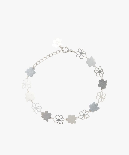 でっち】TEN. ブレスレットSILVER925グリッドブレスレット S でっち