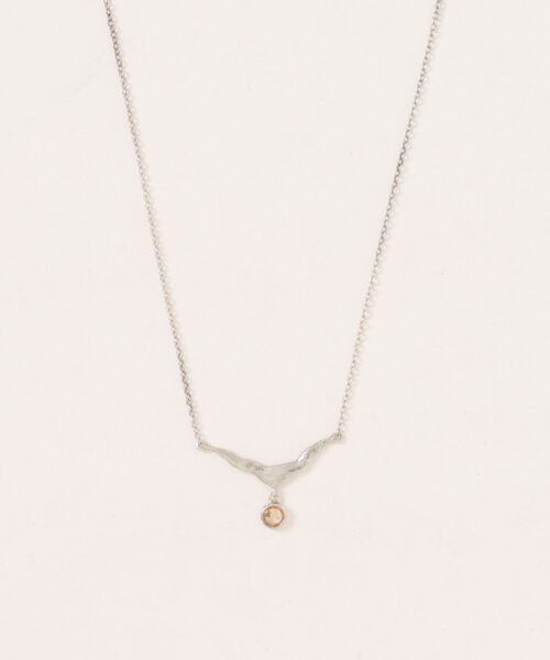 A.en（エイエン） ネックレス 「CHAN LUU」SILVER STONE NECKLACE 