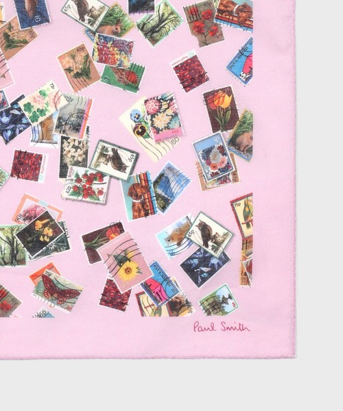Paul Smith（ポール・スミス） ハンカチ “Stamps” ハンカチ「260353