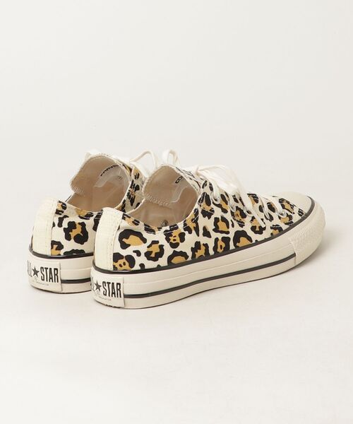 「CONVERSE」 ローカットスニーカー 23cm ベージュ レディース_画像2