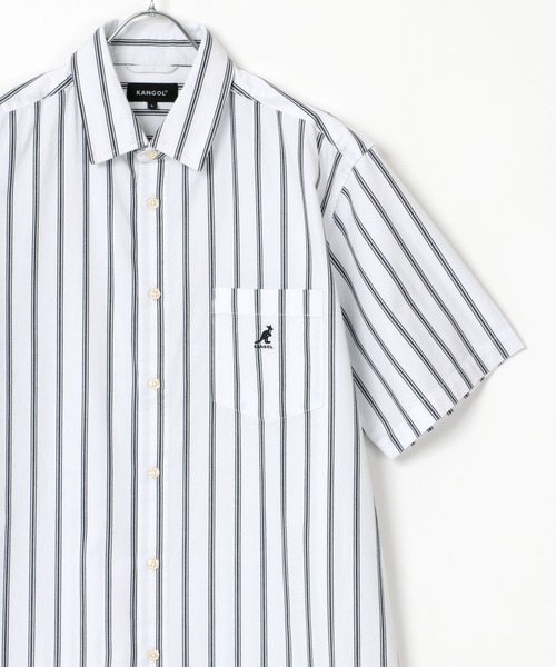 KANGOL シャツ ブラウス KANGOL/カンゴール コットン 無地
