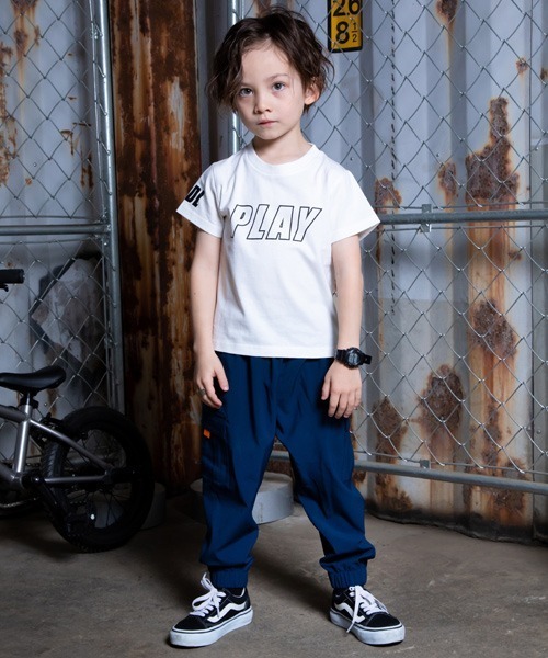 BBDL tシャツ 親子お揃い PLAYTシャツ4114K キッズ 子供服