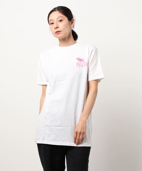 tシャツ 「GECKO HAWAII/ゲッコーハワイ」GECKO HANG LOOSE TEE(UN) レディース メンズ セール】【GECKO HAWAII/ゲッコーハワイ】（UN）GECKO HANG