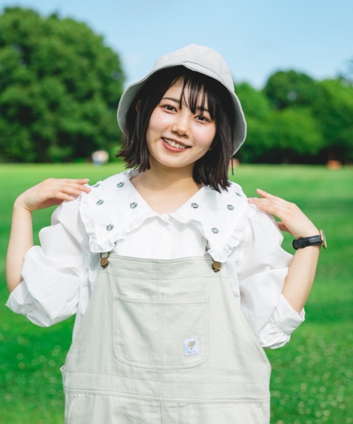 シャツ ブラウス お花畑の刺繍衿ブラウス Zozotown Paypayモール店 通販 Paypayモール