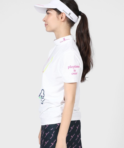 tシャツ Tシャツ [GOLF][WOMEN]シルエットネオンロゴ サラカラ