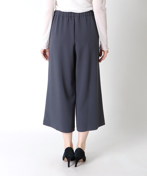 未使用 pristine ガウチョパンツ Jines（ジネス） パンツ パール付ガウチョパンツ レディース