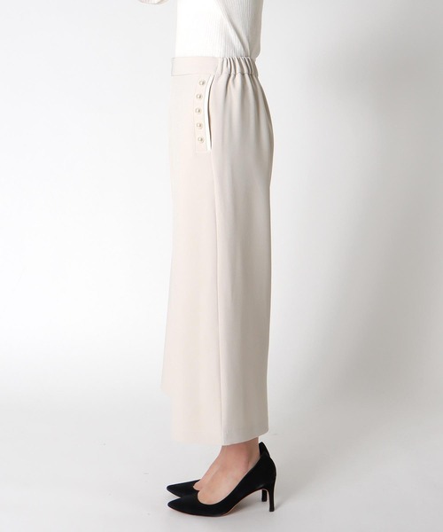 ガウチョ　ブルーノ　そん Jines（ジネス） パンツ パール付ガウチョパンツ レディース