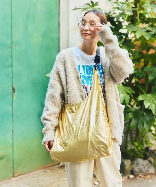 BAGGU エコバッグ BAGGU/バグゥ STANDARD メタリック/ ナイロン
