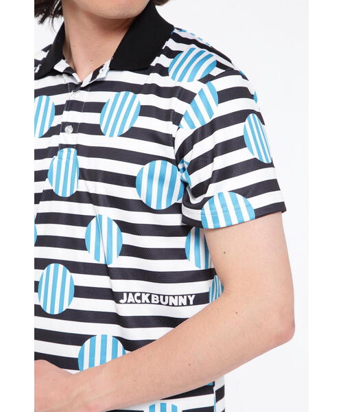 ジャックバニー　ハニカムメッシュ 半袖ポロシャツ　サイズ2 ジャックバニー ハニカムメッシュ 半袖ポロシャツ サイズ2