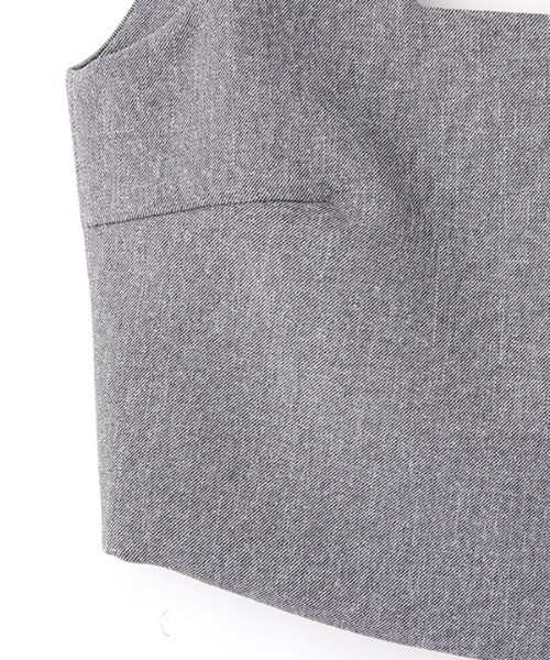 ETRE TOKYO tシャツ コンパクトクロップドビスチェ レディース