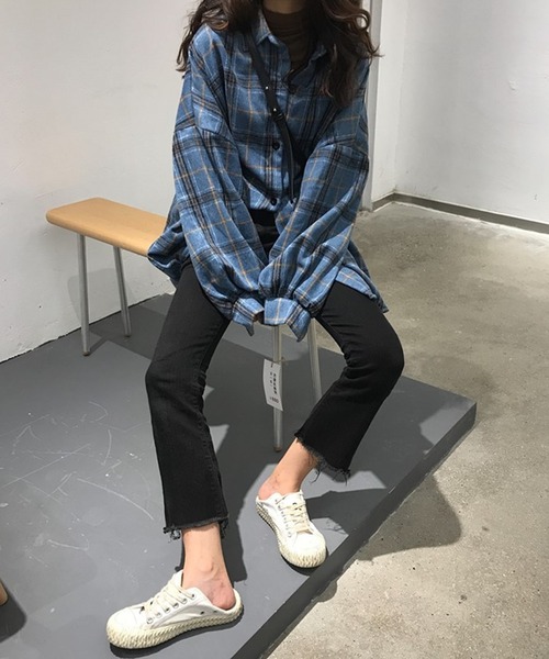 ブラウス シャツ 「秋コーデにこなれ感をプラス！」チェック柄