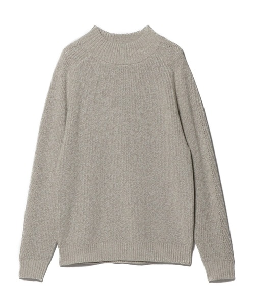 セーター ニット ESTNATION / 畔モックネックウールニット「ZEGNA 