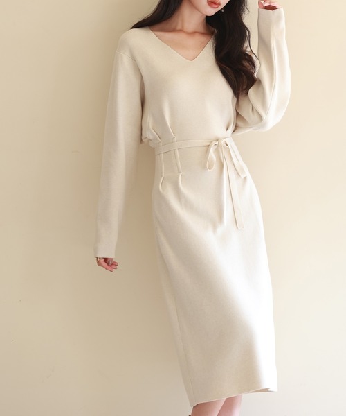 SAISON DE PAPILLON（セゾンドパピヨン） ワンピース イマドキシルエの