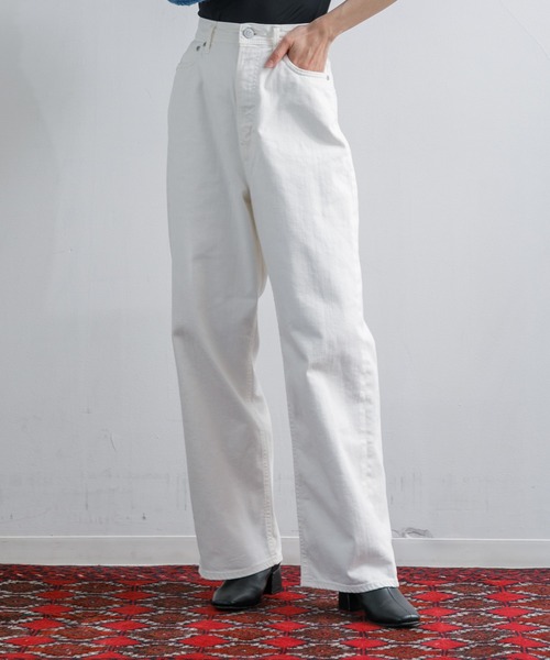 パンツ デニム ジーンズ YANUK ルーズストレート JOAN AWH レディース 