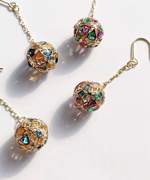 Zoule ピアス ゾーラ：モロッカンシリーズ MOROCCAN ball-P