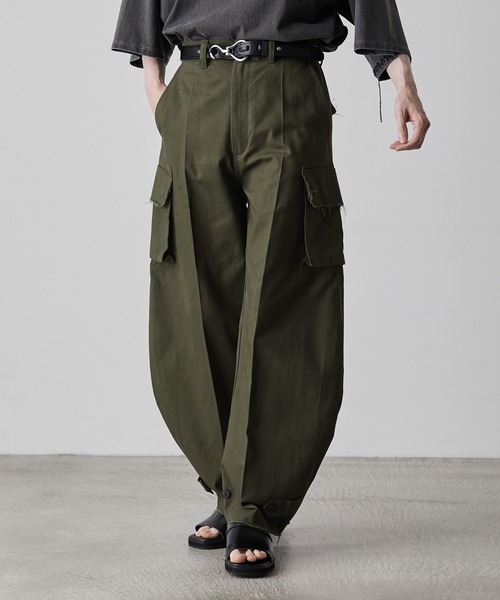 77circa 2024 SS ミリタリーカーゴパンツ 77circa 2024 SS ミリタリーカーゴパンツ