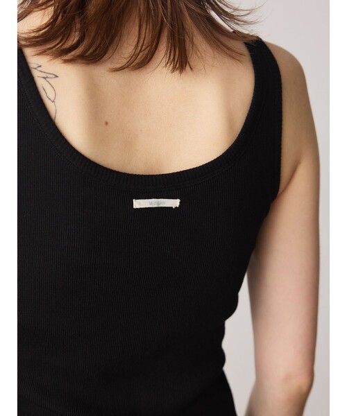 tシャツ MidiUmi サーキュラーニッティングタンクトップ レディース MidiUmi tシャツ サーキュラーニッティングタンクトップ