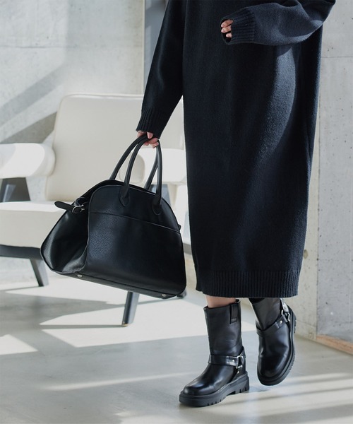 KOBE LETTUCE（神戸レタス） ボストンバッグ ショルダーベルト付きA4