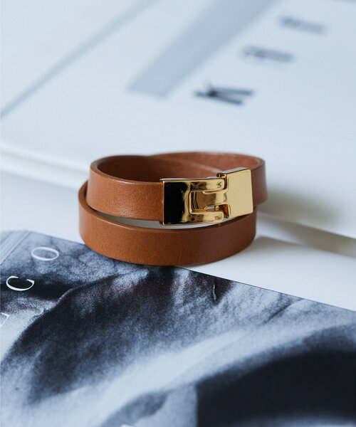 レザーブレスレット Whim Gazette｜【Hoaw.】レザーブレスレット | Rakuten Fashion