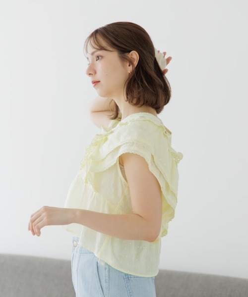 flower（ファッション） ブラウス シャツ バタフライブラウス