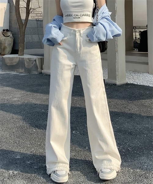 新品　タグ付き　Healthy Denim 大人気のフリンジデニム タグ付き ヘルシーデニムHealthy denim -H.SALT- サイズ22