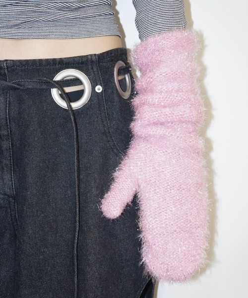 musubore  ミトン　手袋 musubore 手袋 glitter mitten arm cover / ミトンアームカバー