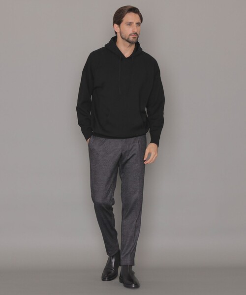 マッキントッシュロンドン　ニットパーカー MACKINTOSH LONDON パーカー ダンボールニットパーカー メンズ