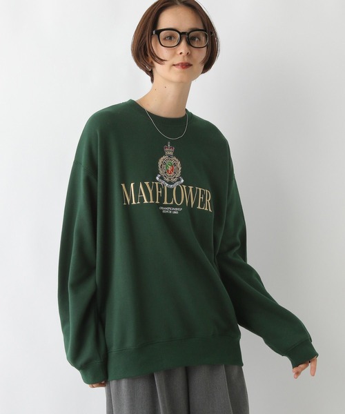 LEPSIM（レプシィム） トレーナー スウェット 刺繍スエット 213679