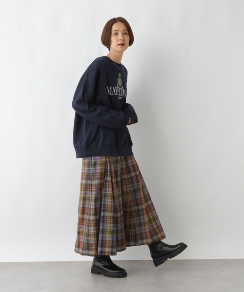 hydeniwa ページ LEPSIM（レプシィム） トレーナー スウェット 刺繍スエット 213679