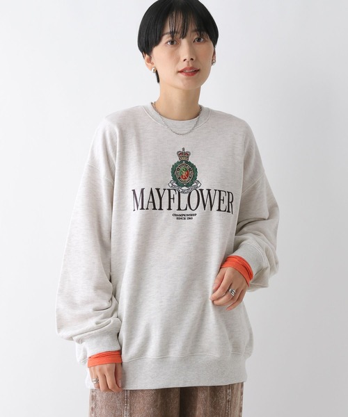 もけもけさま専用ページ LEPSIM トレーナー スウェット 刺繍スエット 213679 レディース