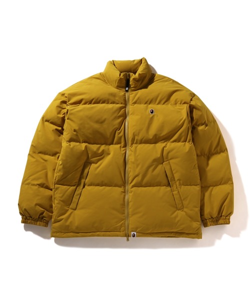 puffer down jacket BAPE ダウンジャケット yellow puffer down jacket BAPE ダウンジャケット yellow