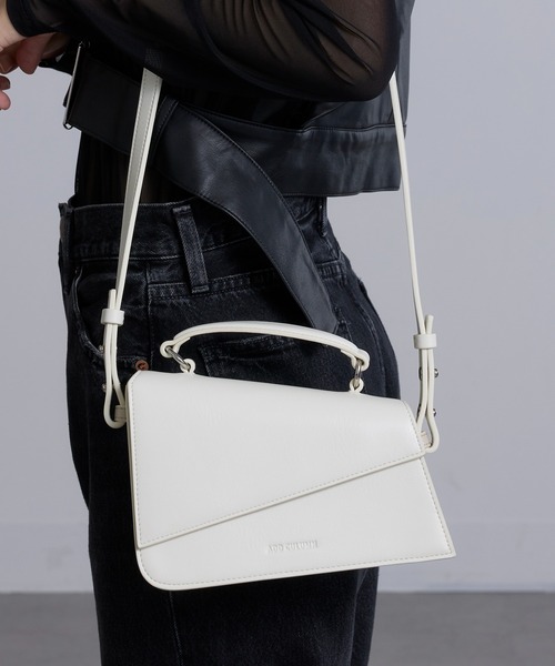 ショルダーバッグ バッグ 「ADD CULUMN」ANGLE SHLD A25S07B374 レディース