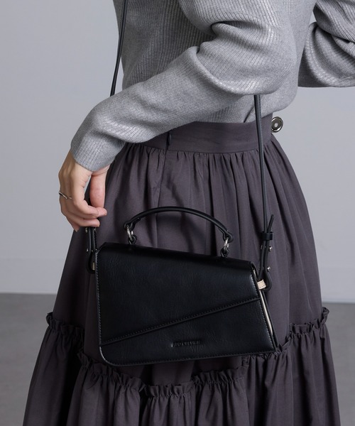 ショルダーバッグ バッグ 「ADD CULUMN」ANGLE SHLD A25S07B374 レディース_5