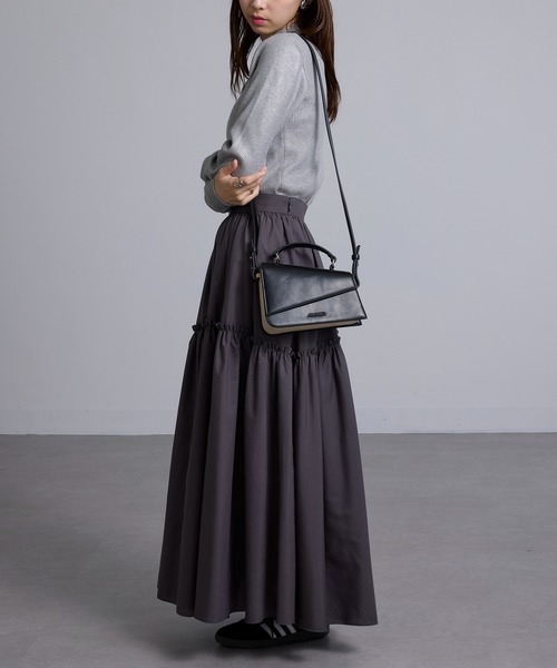 ショルダーバッグ バッグ 「ADD CULUMN」ANGLE SHLD A25S07B374 レディース_12