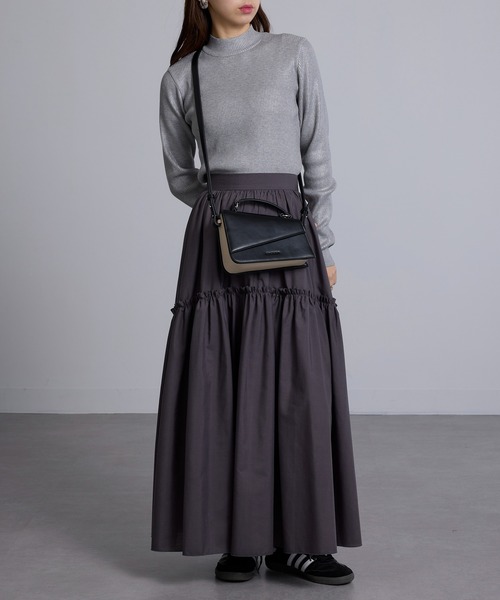 ショルダーバッグ バッグ 「ADD CULUMN」ANGLE SHLD A25S07B374 レディース_11