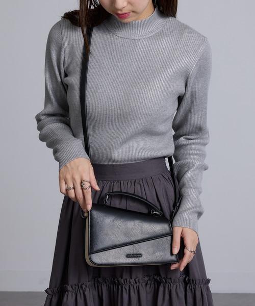 ショルダーバッグ バッグ 「ADD CULUMN」ANGLE SHLD A25S07B374 レディース_7