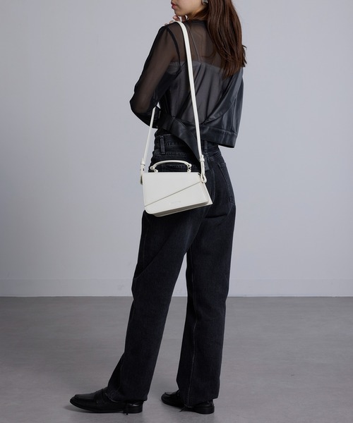 ショルダーバッグ バッグ 「ADD CULUMN」ANGLE SHLD A25S07B374 レディース_17
