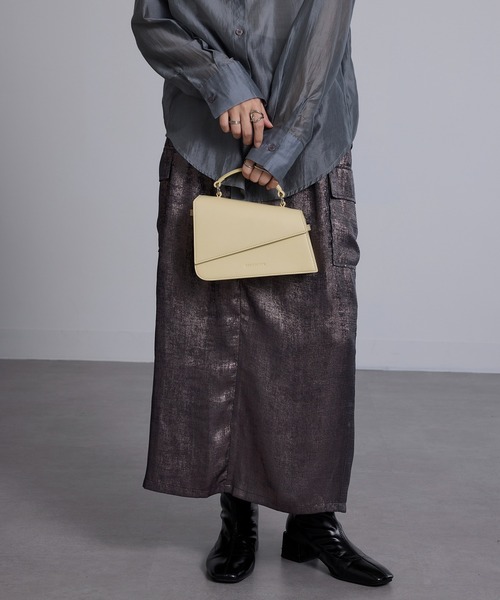 ショルダーバッグ バッグ 「ADD CULUMN」ANGLE SHLD A25S07B374 レディース_22