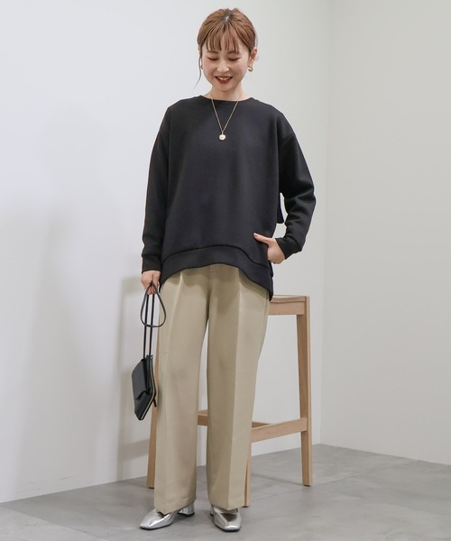 【美品】AMERI アメリ スウェット プルオーバートレーナー Ameri（アメリ）の「SOFT SEE-THROUGH SWEAT TOP（スウェット
