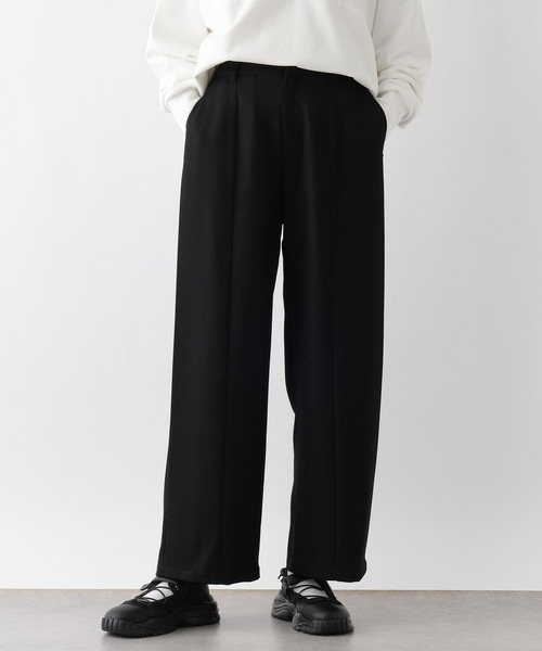 Lepis（レピス）　パンツ　長ズボン　レディース　Lサイズ ブラック　美品 LEPSIM スラックス パンツ よく伸びスラックスパンツ 147563
