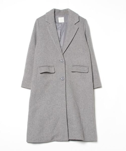 LOWRYS FARM（ローリーズファーム） チェスターコート M グレー