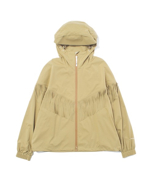 F/CE. パーカー PERTEX WATER REPELLENT FRINGE HOODIE