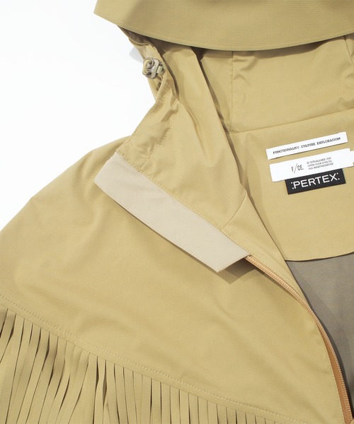 パーカー F/CE. PERTEX WATER REPELLENT FRINGE HOODIE / エフシーイー パーテックス ウォーターレペレント F/CE. PERTEX WATER REPELLENT FRINGE HOODIE / エフシーイー