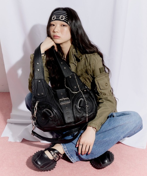 DTYYPE（ドタイプ） ショルダーバッグ バッグ エンボス2WAYショルダー 