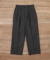 スラックス 「WILD LIFE TAILOR」ウーステッド ワイド ストレート スラックス メンズ｜ZOZOTOWN Yahoo!店